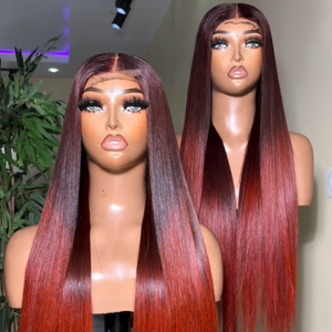 Perruques sans colle en cheveux humains vietnamiens bruts, densité 250%, couleur naturelle, lisses comme des baguettes, pour femmes noires - Product Image 3