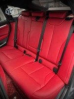 Coussin de siège de voiture en cuir PVC personnalisé de luxe avec logo, housses de siège auto 3D sur mesure pour BMW Série 5 2011-2017