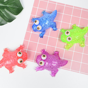 Hot Selling Factory Wholesale Creative New Eye-catching crocodile Colorful Beads Vent <b>Ball</b> <b>Squeeze</b> Pinch Pressure Relief Toys - Product Image 1