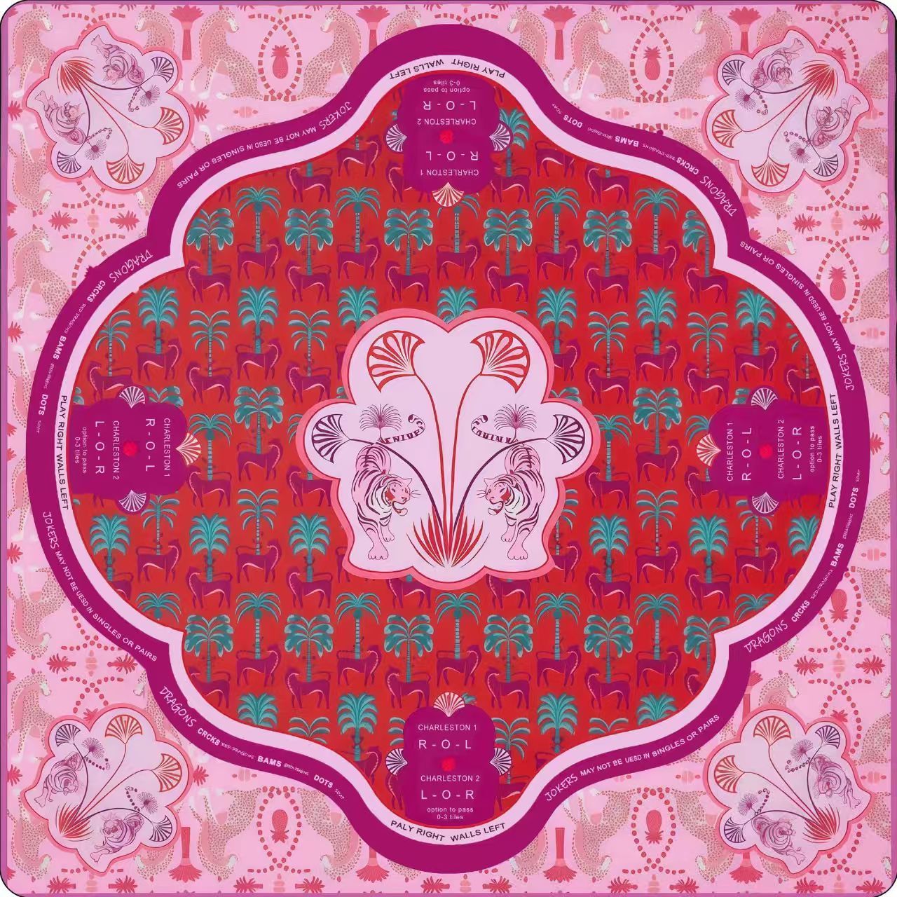 tigre rosa