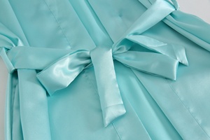 Pigiami lunghi da <span class=keywords><strong>donna</strong></span> in pizzo di seta abito in <span class=keywords><strong>raso</strong></span> con stampa di ghiaccio - Product Image 3