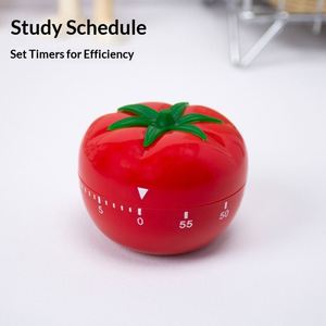 Minuteur de cuisine mécanique en plastique le plus vendu, affichage analogique 60 minutes, rappel de temps, accessoires de cuisine en stock - Product Image 4