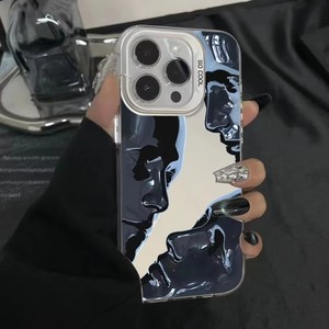 Thời trang tùy chỉnh thiết kế thạch cao in ấn thăng hoa Tượng nghệ thuật silicon trường hợp đối với Infinix Hot 8 Lưu ý 40pro ZERO 30 4 gam Lưu ý 40 - Product Image 1