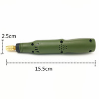 Mini meuleuse de perceuse rotative électrique USB Kit d'outils Fraiseuse CNC pour la gravure Source alimentée par batterie de qualité bricolage