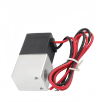 Vanne solénoïde 2V025-08 G1/4 NC normalement fermée pour air, eau, huile, avec bobine LED, 2 ports, 2 voies, AC110V 220V 380V 12V 24V DC