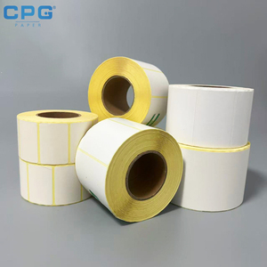 Thermal Product Tag Cost Effective Hot Sale 40x30mm Adhesive Label <b>Sticker</b> for Delivery Note Shipping Manifest - Product Image 1