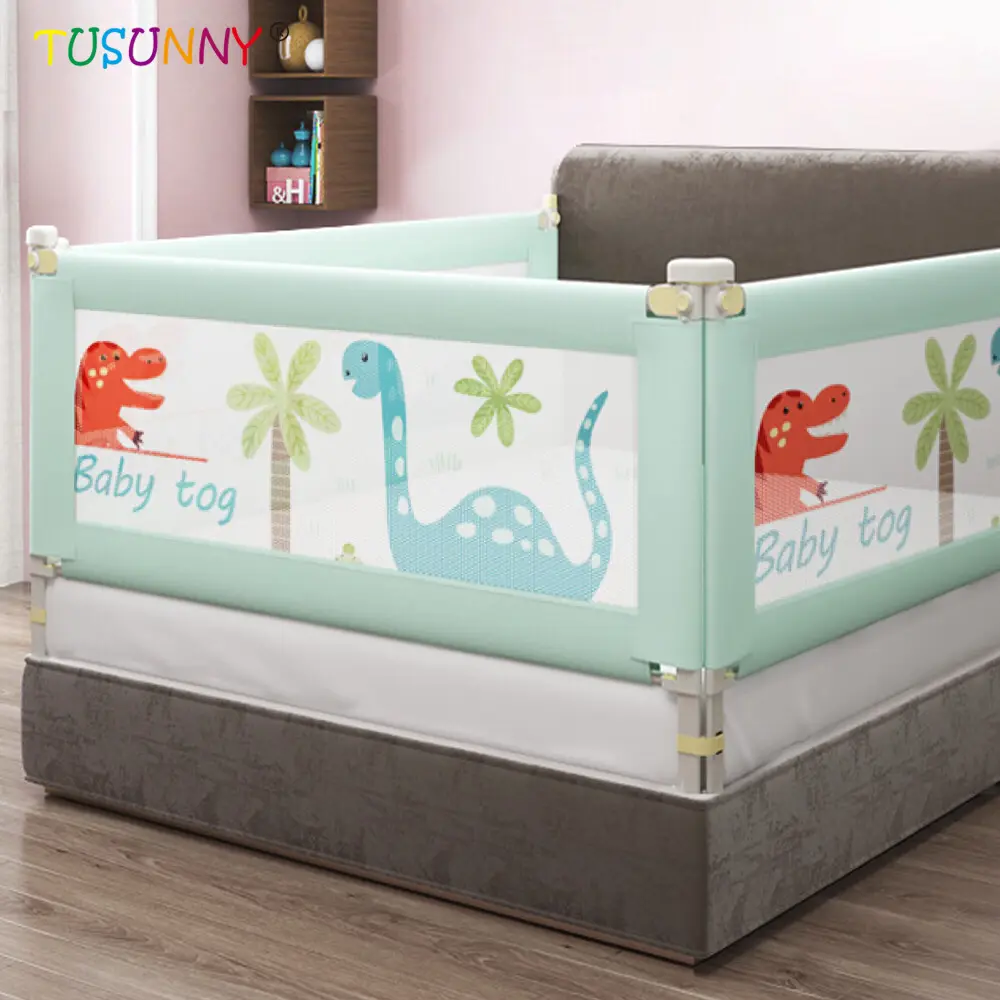 보호 아기 안전 여분의 더블 사이드 침대 프로텍터 울타리 난간 가장자리 가드 Bedrail 사이드 레일 아기 성인 99% 침대