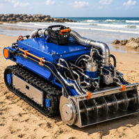 Robot Pengeruk Bawah Air Merek YG dengan Motor Pompa Berdaya Tinggi & Mesin untuk Pembersihan dan Perawatan Lumpur Kolam