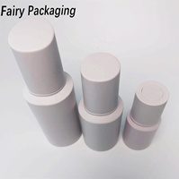 Vente en gros d'usine de flacons de savon liquide blancs vides 30ml 50ml 100ml 150ml en plastique violet et vert avec applicateur pour pompes à eau