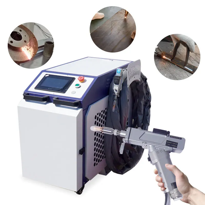 Rayman 2023 Hot Sales 1000W 3000W Portable Laser Rust Cleaning Metal Laser Cleaning Machine For Rust Removal