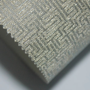 ファブリック裏打ち壁紙 ホテル壁面装飾用防火加工テクスチャードウォールペーパーロール - Product Image 1