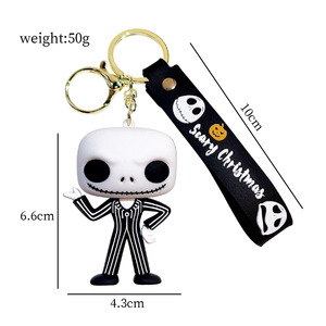 Porte-clés Nightmare Before Christmas Jack Skellington Sally Oogie Boogie <span class=keywords><strong>Docteur</strong></span> Finkelstein <span class=keywords><strong>Maire</strong></span> de la ville d'Halloween - Product Image 5