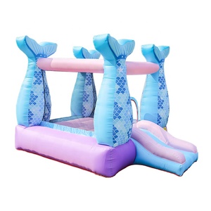 Thổi Lên Trong Nhà Mini Jumpy <span class=keywords><strong>Bouncy</strong></span> Nhỏ <span class=keywords><strong>Inflatable</strong></span> Mermaid Jumping <span class=keywords><strong>Castle</strong></span> Đối Với Trẻ Em Canada - Product Image 3