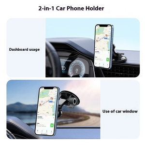 Nuevo <span class=keywords><strong>Soporte</strong></span> Magnético Universal para Celular con Ventosa de PU Resistente y Rotación de 360 Grados para Consola de Auto, Popular en <span class=keywords><strong>Amazon</strong></span> - Product Image 6