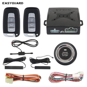 EASYGUARD <b>Universal</b> EC003-K-1 Car Alarm System with PKE Passive Keyless Entry & Push Start Button <b>Remote</b> Start Starter - Product Image 3