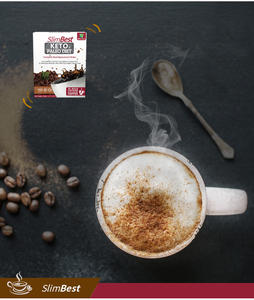 Café de remplacement de <span class=keywords><strong>repas</strong></span>, boisson fonctionnelle au café, café en poudre faible en calories, boisson de soutien à la satiété, formule personnalisée OEM - Product Image 5