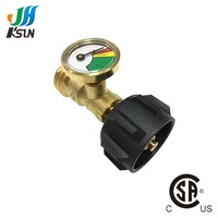 Indicateur de niveau de jauge d'adaptateur de réservoir de propane en laiton pour bouteille de gaz