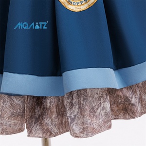 Costume da Coniglietta Poliziotta per Bambine, Vestito da Judy Hopps per Feste di Compleanno, Halloween e Carnevale - Product Image 5