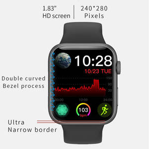 <span class=keywords><strong>Montre</strong></span> <span class=keywords><strong>connectée</strong></span> I8 Pro Max de haute qualité 2023, série carrée <span class=keywords><strong>8</strong></span>, bracelet intelligent pour la santé, fonctionnalités d'appel de <span class=keywords><strong>montre</strong></span> intelligente - Product Image 4