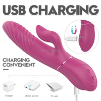 Leiser Rosen-Vibrator für Frauen 9-Frequenz Saug-Masturbationsspielzeug