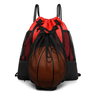 Tốt Nhất Bán Dây Kéo Bóng Rổ Ba Lô Thể Thao Không Thấm Nước Phòng Tập Thể Dục Túi Với Có Thể Tháo Rời Vẽ Chuỗi Bóng & Giày Túi Lưới - Product Image 2
