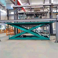 Plateforme hydraulique de levage arrière pour camion, machine de gravure laser de bureau, plateforme hydraulique pour ligne de production en atelier