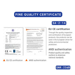 Bloqueur de son efficace en caoutchouc de silicone pour réduire le bruit Bouchons d'oreille pour concerts Protection auditive haute fidélité - Product Image 6