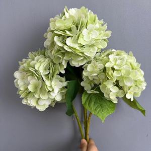 Oh Arts Hydrangea Artificiel Grandes Têtes Bleues et Blanches Effet Naturel pour Décoration Mariage, Maison et Fêtes - Product Image 3