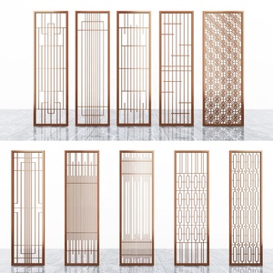 Trung Quốc sang trọng thép không gỉ phòng Divider bền hiện đại laser cắt kim loại phân vùng - Product Image 1