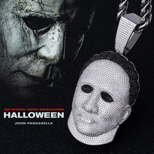 KRKC & CO Personalizzato Horror Spaventoso Fantasma di Halloween Hip Hop Dei Monili di Regalo di <span class=keywords><strong>Michael</strong></span> <span class=keywords><strong>Myers</strong></span> Maschera di Halloween Del Pendente - Product Image 2