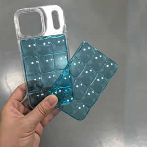 <span class=keywords><strong>Coque</strong></span> de téléphone en TPU à texture 3D de luxe 2026 avec design antichoc, <span class=keywords><strong>coque</strong></span> souple à couverture intégrale pour iPhone 15/16/17 - Product Image 3