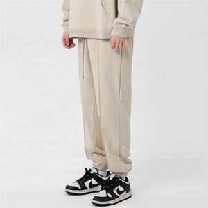 <span class=keywords><strong>Pantalon</strong></span> vierge de survêtement décontracté de haute qualité pour hommes <span class=keywords><strong>pantalon</strong></span> de survêtement à <span class=keywords><strong>taille</strong></span> élastique lourd de <span class=keywords><strong>grande</strong></span> <span class=keywords><strong>taille</strong></span> pour hommes - Product Image 2