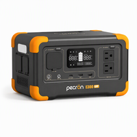 Station d'alimentation portable d'extérieur 600W 288Wh avec batterie LiFePO4, chargeur sans fil, charge rapide en 1,3 heure