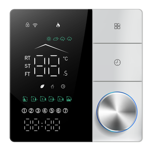 Tuya WiFi <span class=keywords><strong>Thermostat</strong></span> <span class=keywords><strong>intelligent</strong></span> Chauffage électrique Chaudière à gaz Contrôleur de température Design moderne Fonctionne avec Google Home & <span class=keywords><strong>Alexa</strong></span> - Product Image 1