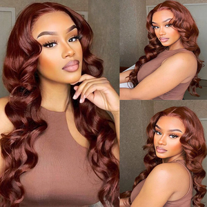 Perruques en cheveux humains vierges brésiliens 13x4/13x6 avec dentelle frontale – Styles Deep Wave et bouclés, dentelle HD transparente, sans colle - Product Image 5