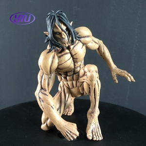 Figuras de Alta Calidad de <span class=keywords><strong>Ymir</strong></span>, Mikasa Ackerman y Eren Jager de Ataque a los Titanes, Juguetes de Plástico para Decoración y Adorno - Product Image 3