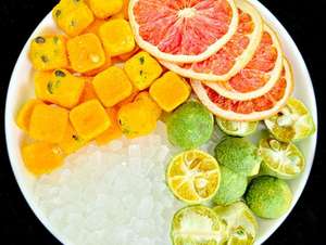 Nuovo arrivo pompelmo Lime liofilizzato frutti della passione tè <span class=keywords><strong>freddo</strong></span> Brew frutta fetta tè <span class=keywords><strong>bustine</strong></span> individuali - Product Image 4