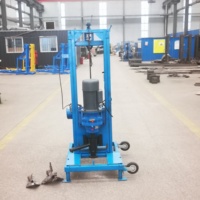 CSDRILL Foreuse Hydraulique Électrique Portable pour Puits d'Eau Profonds de 100m