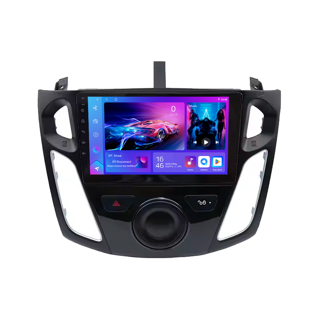 9 Inch Android Car Radio A100 2GB 64GB for Ford Focus 2012-2018 Full Touch Screen Support Carplay BT GPS Navigation