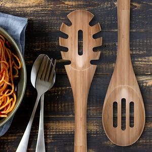 Juego de Utensilios de Cocina de Bambú de Alta Calidad, 6 Piezas, Juego de Cucharas de Bambú, Juego de Utensilios de Cocina - Product Image 5