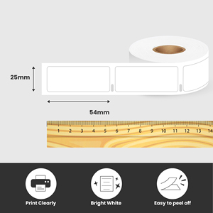 Étiquettes multi-usages compatibles <span class=keywords><strong>Dymo</strong></span> 30334, grandes étiquettes 57x32mm, 1000 étiquettes <span class=keywords><strong>Dymo</strong></span> 11354 - Product Image 2