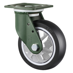 Rodízios giratórios de PU para serviços pesados rodas de rodízios industriais de 5 polegadas - Product Image 1