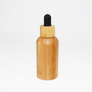 Vỏ tre hổ phách chai thủy tinh nhỏ giọt Bơm lại rỗng 15ml 30ml 50ml <span class=keywords><strong>100ml</strong></span> Tinh dầu nước hoa lưu trữ <span class=keywords><strong>container</strong></span> chai - Product Image 1