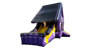 Emocionante y Aterrador Combo Inflable <span class=keywords><strong>de</strong></span> Trampolín y Tobogán, <span class=keywords><strong>Castillo</strong></span> Inflable para la Aventura <span class=keywords><strong>de</strong></span> los Niños en Halloween - Product Image 3