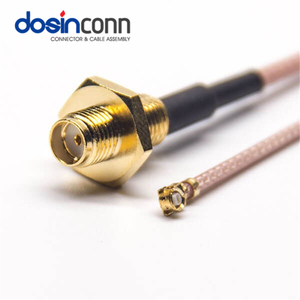 Thẳng R/A ufl U. FL U. FL mhf4 để SMA nữ Jack RF đồng trục Coax nối Pigtail cáp loại 1.13 60mm 5cm 15cm 300cm - Product Image 6