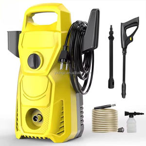 Hidrolavadora Portátil <span class=keywords><strong>de</strong></span> Alta Presión para Limpieza <span class=keywords><strong>de</strong></span> <span class=keywords><strong>Autos</strong></span> con Presión <span class=keywords><strong>de</strong></span> 150 Bares, Fácil <span class=keywords><strong>Lavado</strong></span> <span class=keywords><strong>de</strong></span> Vehículos para Uso Doméstico - Product Image 1