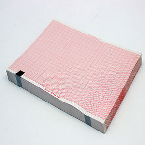 Papier thermique médical à grille rouge pour enregistrement de CTG, ECG, électrocardiogramme, papier ECG, 90 mm x 70 mm - Product Image 5