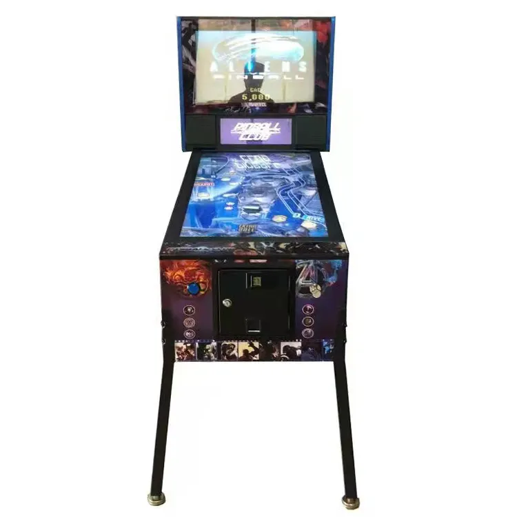 42 pollici 1110 giochi 3D Video flipper 3 pinne schermo flipper macchina da gioco Arcade virtuale per Bar o Game center