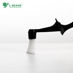 Brosse de nettoyage pour machine à café L-Beans, 16 cm, double tête avec cuillère anti-brûlure pour filtre à expresso - Product Image 5