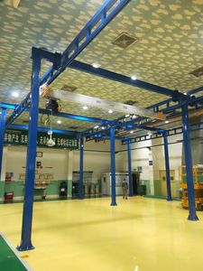 رافعة علوي كهربائية 10-30 طن حمولة رفع مزرعة ورشة عمل جديدة تتميز بمحرك رافعة جسرية مضخة PLC Core - Product Image 2